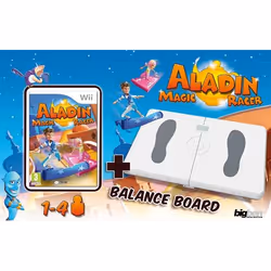 Newave Italia Aladin Magic Racer + Balance Comp. Wii, Nintendo Wii
