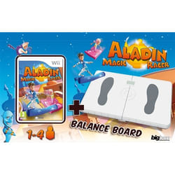 Newave Italia Aladin Magic Racer + Balance Comp. Wii Standard Italien Nintendo Wii