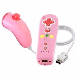 Bigben Interactive Draadloze Wiimote &amp; Nunchuk Kids Size, Nintendo Wii, Spéciale, Wii, Bouton d'accueil, Sans fil, Blueto ...