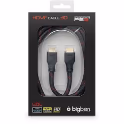 Bigben Interactive HQ HDMI Kabel 1.4 / 3D, PS3, 2m, 2 m, HDMI Type A (Standard), HDMI Type A (Standard), Compatibilité 3D, No ...