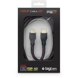 Bigben Interactive HQ HDMI Kabel 1.4 / 3D, PS3, 2m câble HDMI HDMI Type A (Standard) Noir