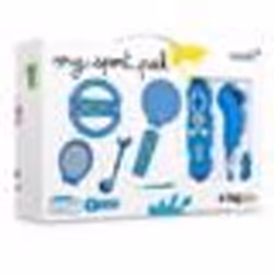 Bigben Interactive Mini Wiimote & Nunchuk, Nintendi Wii, Bleu, Nintendi Wii, 86 mm, 340 mm, 230 mm, 770 g