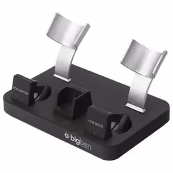 Bigben Interactive Move Tri-Charger, PS3, Intérieure, Secteur, Noir
