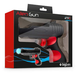 Bigben Interactive Move Alien Gun, PS3 Noir, Rouge Arme à feu Playstation 3