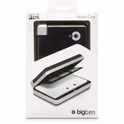 Bigben Interactive 3DS Sujiao case, Folio, Nintendo, Noir, Blanc, 3DS, Résistant aux rayures