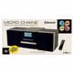 Micro chaine noire et grise +2 hauts parleurs radio CD MP3 USB SD