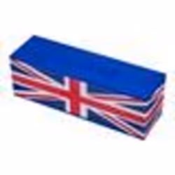 Bigben Interactive Enceinte Bluetooth 2.0 "Nomad" Union Jack, 1.0 canaux, 3,81 cm, 3 W, Avec fil &amp;sans fil, 2.0+EDR, 10 m