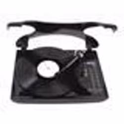 Bigben Interactive TD99, Tourne-disque entraîné par courroie, Noir, 33,45,75 tr/min, 45 tr/min, Numérique, MP3