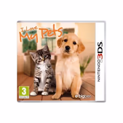 Bigben Interactive I Love My Pets, Nintendo 3DS, Support physique