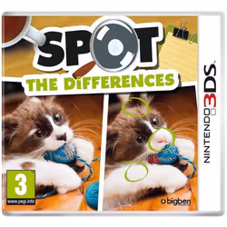 Bigben Interactive Spot the Differences, Nintendo 3DS, Tout le monde, Téléchargement