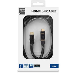 Bigben Interactive PS4HDMIFLAT câble HDMI 3 m HDMI Type A (Standard) Noir
