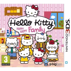 Bigben Interactive Hello Kitty : Happy Happy Family, Nintendo 3DS, Support physique