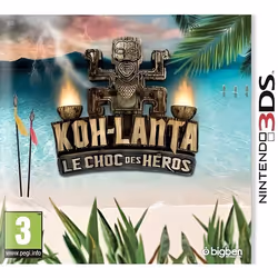 Bigben Interactive Koh-Lanta : Le Choc des Héros, Nintendo 3DS, Support physique