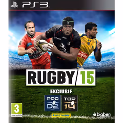 Bigben Interactive Rugby 15, PlayStation 3, Mode Multiplayer, Support physique