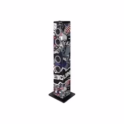 Bigben Interactive Tour Multimedia Freegun, Système audio domestique à tour, Noir, Bleu, Blanc, 40 W, 2-voies, FM, 87,5 - 108 ...
