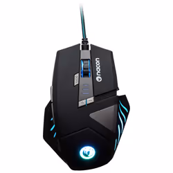 NACON Souris optique GM-300, Droitier, Optique, USB Type-A, 2500 DPI, Noir