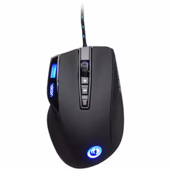 NACON PCGM-400L, Droitier, Laser, USB Type-A, 6000 DPI, 11000 ips, Noir
