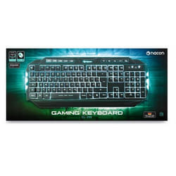 NACON PCCL-200DE clavier USB QWERTZ Allemand Noir