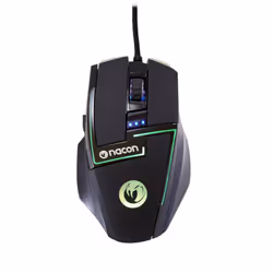 NACON PCGM-350L, Droitier, Laser, USB Type-A, 8200 DPI, Noir