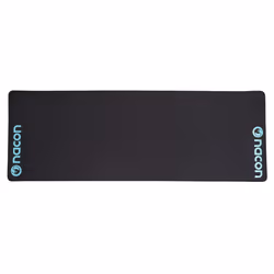 NACON PCMM-400, Noir, Monochromatique, Néoprène, Base antidérapante, Tapis de souris de jeu
