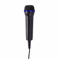 Bigben Interactive Microphone USB filaire pour PS4, Microphone de console de jeu, Avec fil, USB, Noir, 3 m, PS4