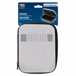 Bigben Interactive NESMINIPOUCH, Étui, Nintendo, Noir, Gris, NES Classic Mini, Résistant à la poussière, Résistant aux rayure ...