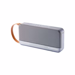 Thomson WS02GM, 12 W, Avec fil &sans fil, Enceinte portable stéréo, Gris, Rectangle, Universel