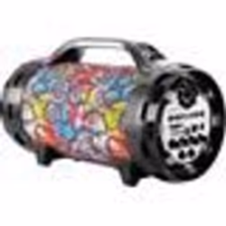 Bigben Interactive BT50ARMY, Avec fil &amp;sans fil, Enceinte portable mono, Noir, Camouflage, Sac, Rotatif, Bleu
