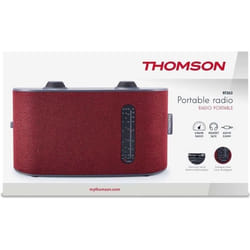 Thomson RT253 Radio portable Personnel Analogique Rouge