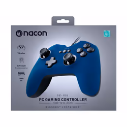 NACON PCGC-100BLUE accessoire de jeux vidéo Bleu USB Manette de jeu Analogique PC - Vue supplémentaire 5