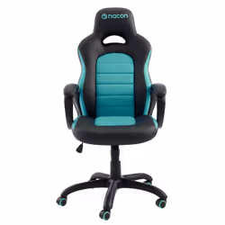 NACON CH-350 Siège de jeu universel Siège rembourré Noir, Turquoise