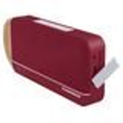 Speaker rouge métal lanière marron Thomson