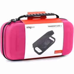 Bigben Interactive SWITCHPOUCHLPINK, Housse, Nintendo, Rose, Nintendo Switch, Résistant aux rayures, Fermeture éclair