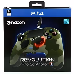 Manette sans fil PS4 Nacon Revolution 2 Camo vert