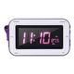 Bigben Interactive RR30PFAIRY4 Radio portable Horloge Analogique Violet, Violet