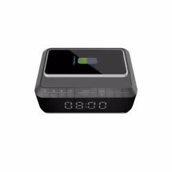 Bigben Interactive RR140IG Radio portable Horloge Numérique Noir, Gris