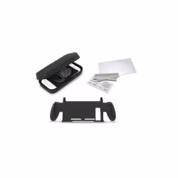 Bigben Interactive Switch Pack III, Boîtier robuste, Nintendo, Noir, Nintendo Switch, Résistant aux rayures, Fermeture éclair