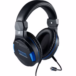 Bigben Interactive PS4OFHEADSETV3 Noir, Bleu