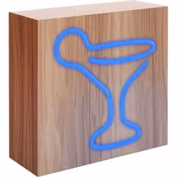 Bigben Interactive CBLNEONINDUCKTL, Sans fil, 15 W, Bois