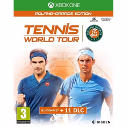 Bigben Interactive Tennis World Tour - Roland Garros Edition, Xbox One, Mode Multiplayer, Tout le monde, Support physique