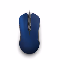 NACON GM-110, Ambidextre, Optique, USB Type-A, 2400 DPI, Bleu
