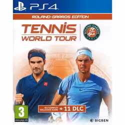Bigben Interactive Tennis World Tour - Roland Garros Edition, PlayStation 4, Mode Multiplayer, Tout le monde, Support physiqu ...