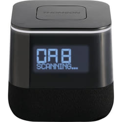 Thomson CR80 réveille-matin Réveil numérique Noir