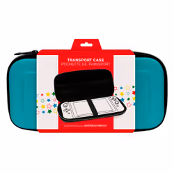 NACON SWITCHPOUCHLV2BLUE, Valise de transport, Nintendo Switch, Turquoise, EVA (Acétate de vinyle d'éthylène), Résistant à la ...