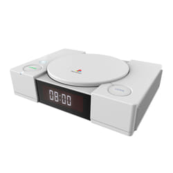 Bigben Interactive PS1AC réveille-matin Réveil numérique Blanc