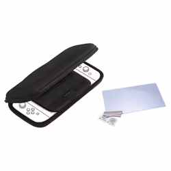 Nintendo Starter Kit 5 Switch Lite, Valise de transport, Nintendo Switch Lite, Noir, Résistant à la poussière, Résistant aux ...