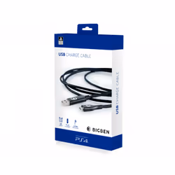 NACON 192009992 câble USB 3 m USB A Micro-USB A Noir - Vue supplémentaire 3