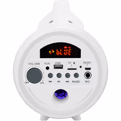PARTY Light & Sound PARTYBTLITEWH enceinte portable Blanc