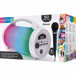PARTY Light & Sound PARTYBTLITEWH enceinte portable Blanc - Vue supplémentaire 4