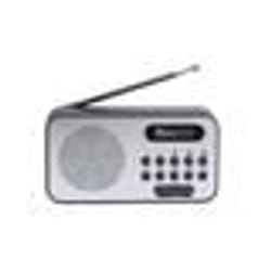 Thomson RT225DAB Radio portable Personnel Numérique Noir, Métallique